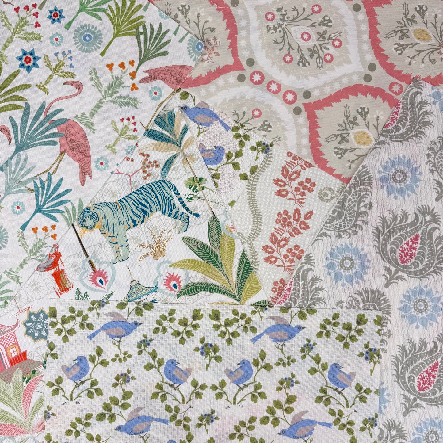 DYI Cushion Cover Set: Charlotte Gaisford Fabric
