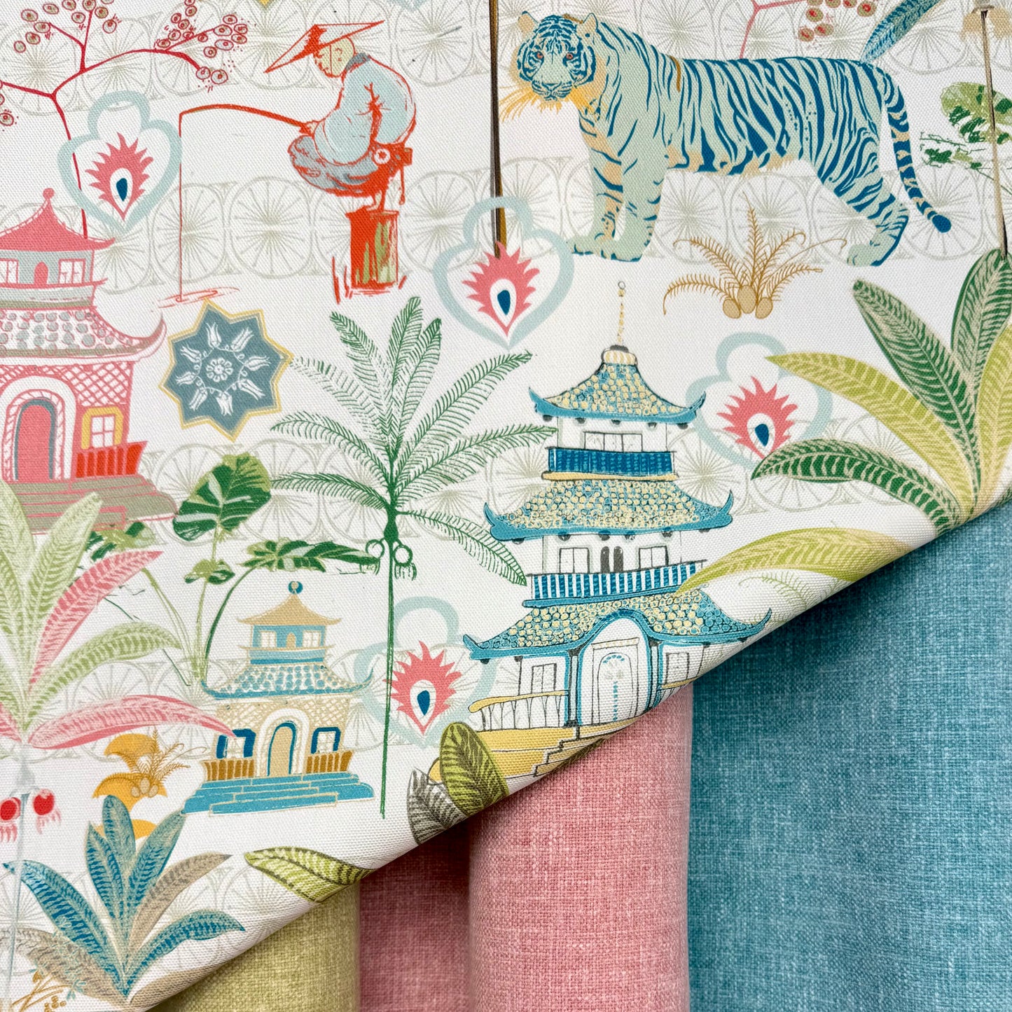 DYI Cushion Cover Set: Charlotte Gaisford Fabric