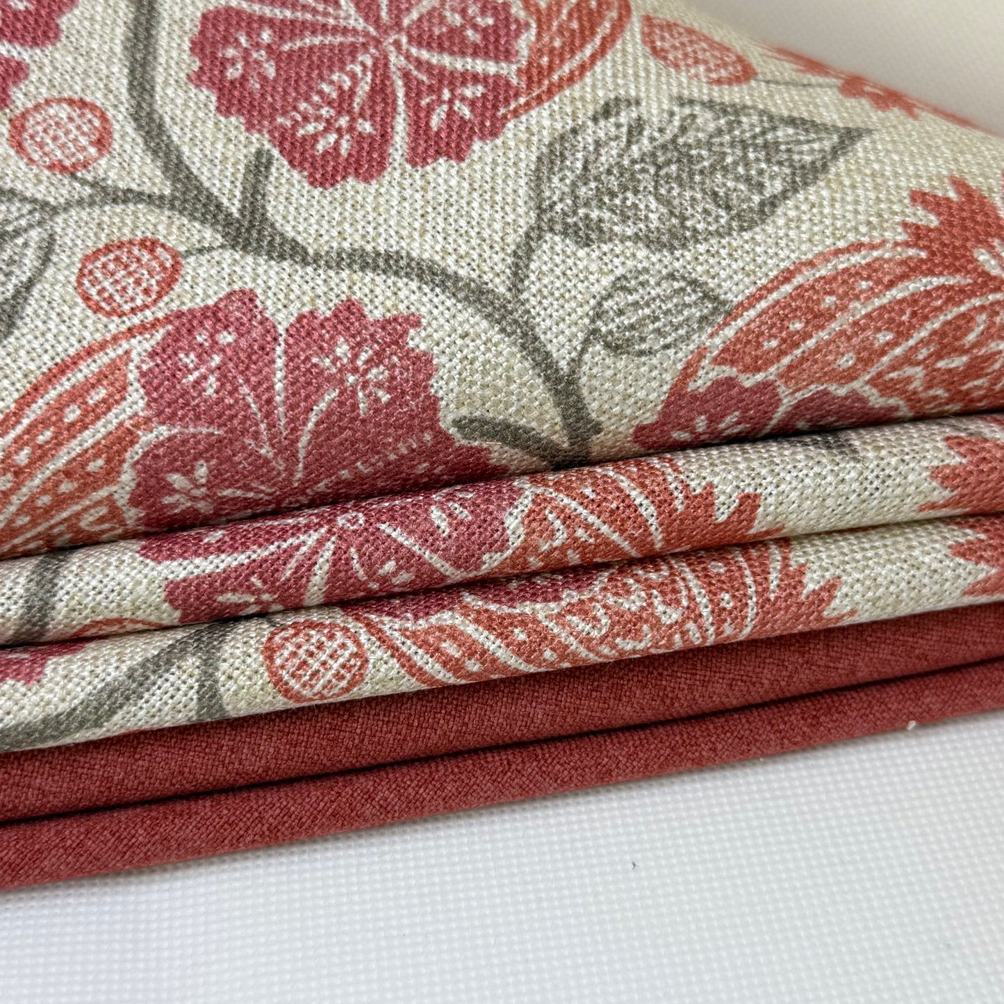 Red DIY Piped Cushion Cover Sets