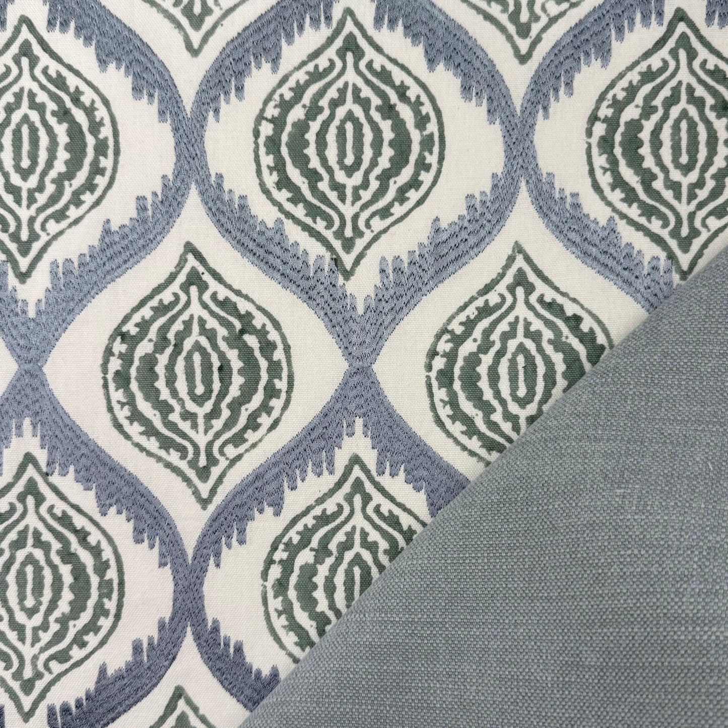 Blue DIY Piped Cushion Cover Set. Video Tutorial Included.