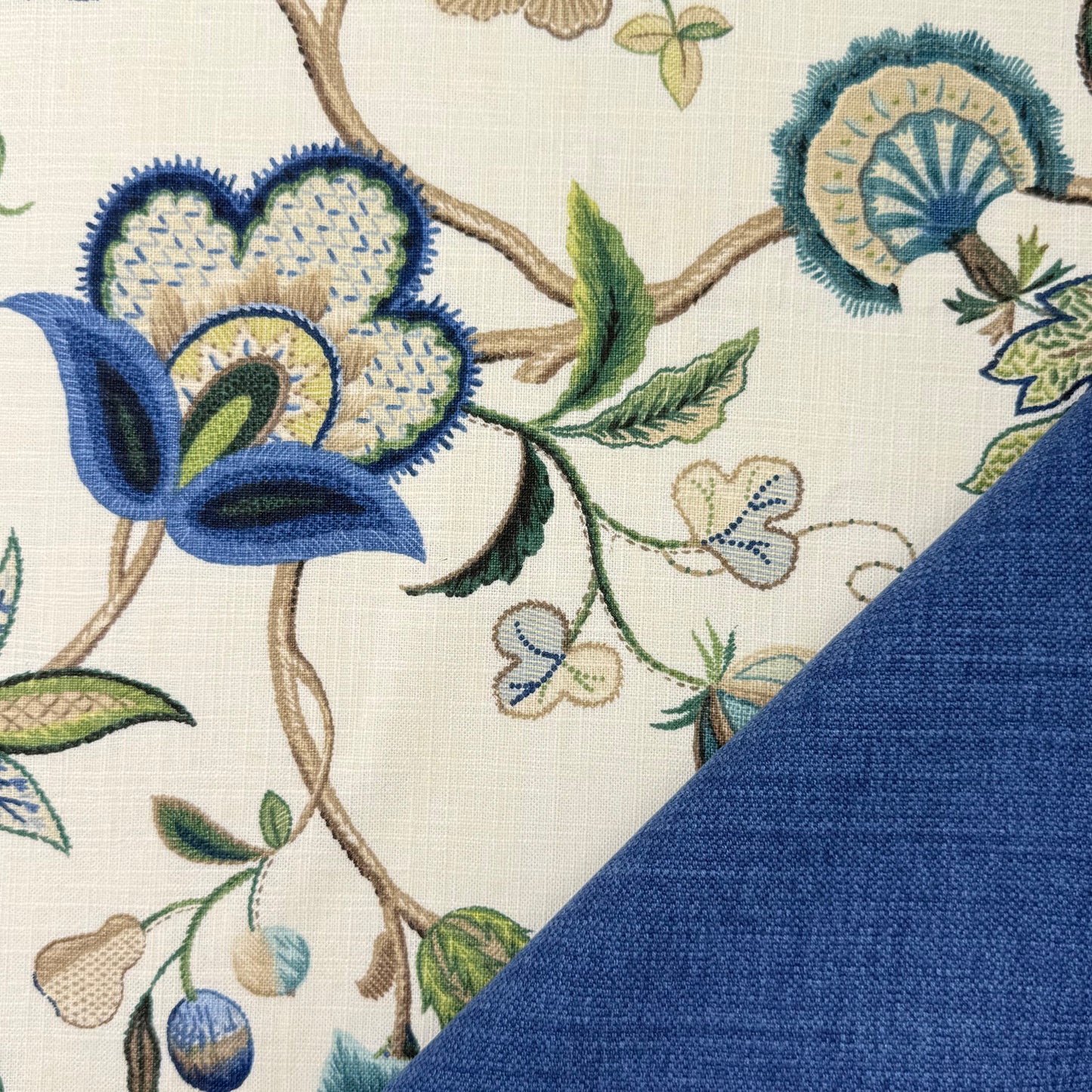 Blue DIY Piped Cushion Cover Set. Video Tutorial Included.