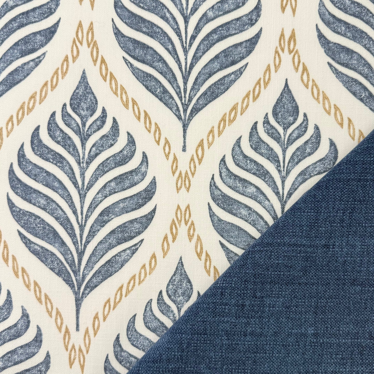 Blue DIY Piped Cushion Cover Set. Video Tutorial Included.