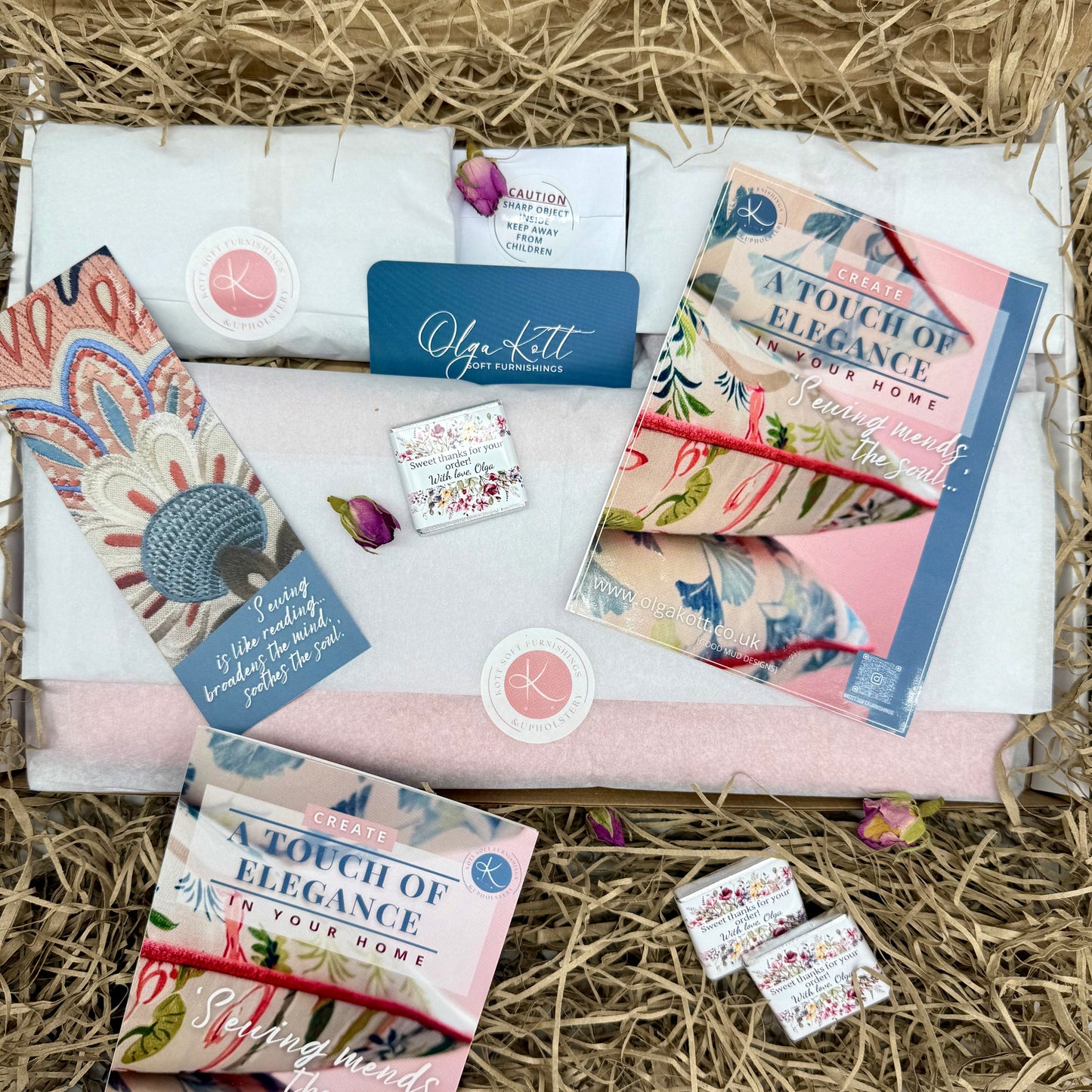 Random Selection DIY Piped Cushion Set