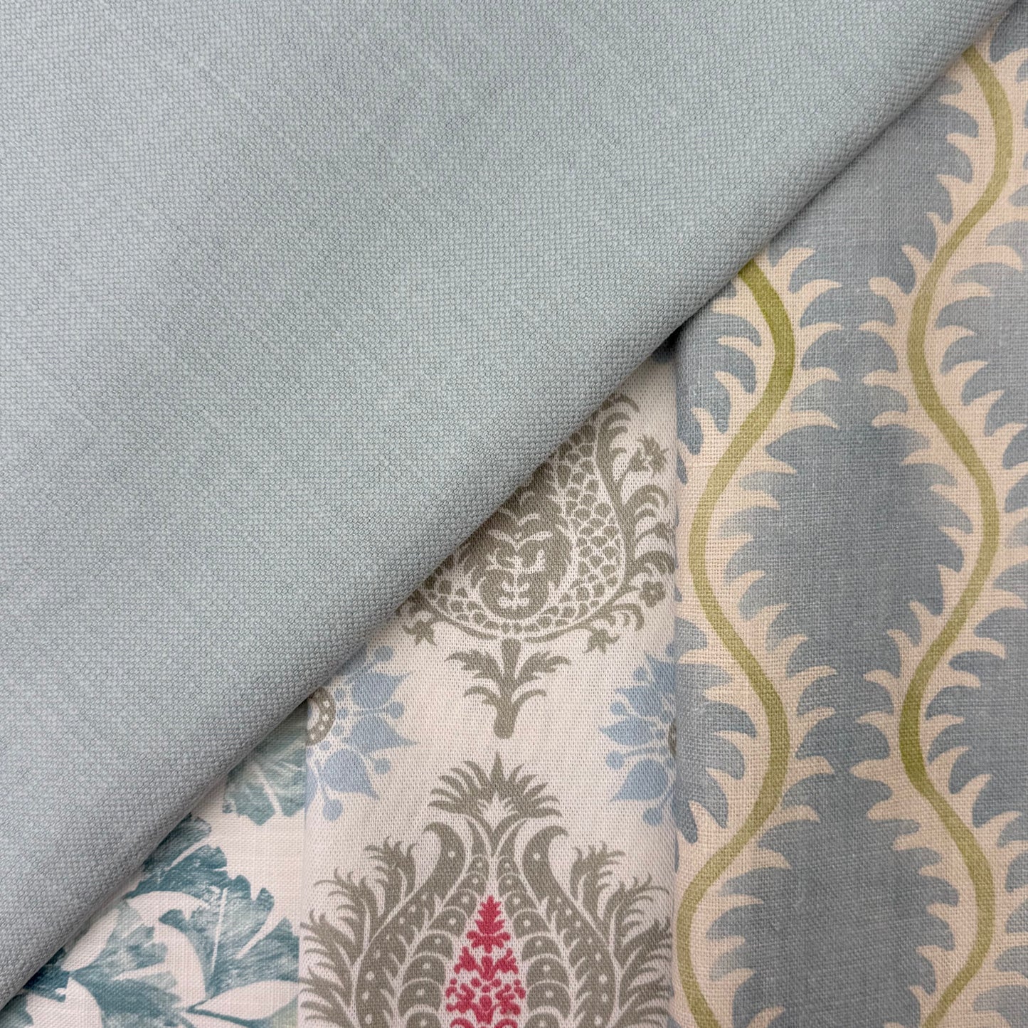 Blue DIY Piped Cushion Cover Set. Video Tutorial Included.